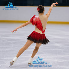 Load image into Gallery viewer, Figure Skating Dress #SD097