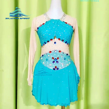 Load image into Gallery viewer, Figure Skating Dress #SD210