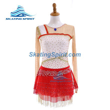 Load image into Gallery viewer, Figure Skating Dress #SD168 ("Moana 2" Theme)