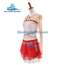 Load image into Gallery viewer, Figure Skating Dress #SD168 ("Moana 2" Theme)