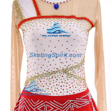 Load image into Gallery viewer, Figure Skating Dress #SD168 ("Moana 2" Theme)