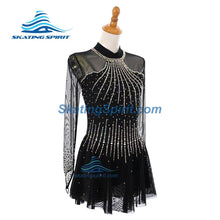 Load image into Gallery viewer, Figure Skating Dress #SD206