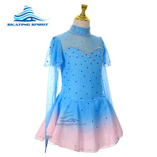 Load image into Gallery viewer, Figure Skating Dress #SD221 ("Cinderella" Theme)