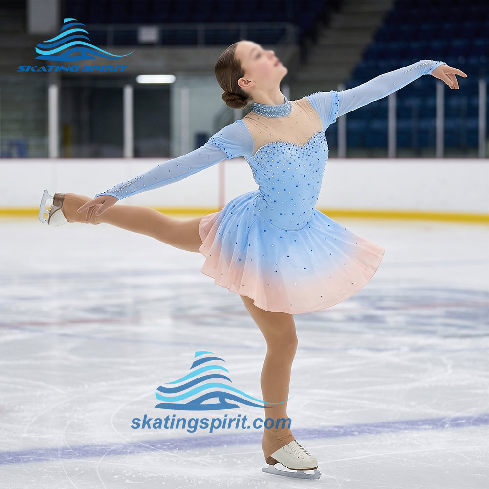 Figure Skating Dress #SD221 (Cinderella Theme)