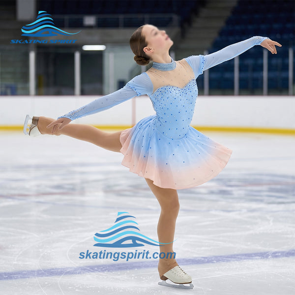 Figure Skating Dress #SD221 ("Cinderella" Theme)