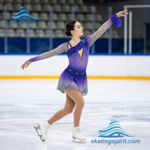 Load image into Gallery viewer, Figure Skating Dress #SD234