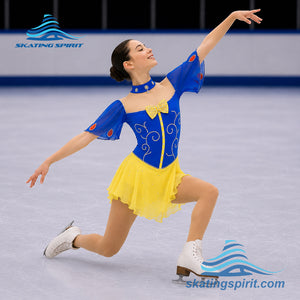 Figure Skating Dress #SD236 (Snow White Theme)