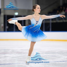 Load image into Gallery viewer, Figure Skating Dress #SD242