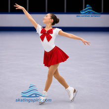 Load image into Gallery viewer, Figure Skating Dress #SD245 ("Sailor Moon" Theme)