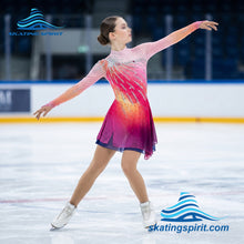 Load image into Gallery viewer, Figure Skating Dress #SD274
