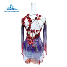 Load image into Gallery viewer, Figure Skating Dress #SD281