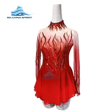 Load image into Gallery viewer, Figure Skating Dress #SD284