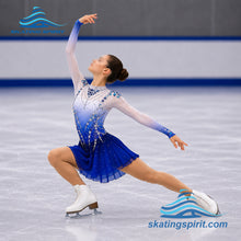 Load image into Gallery viewer, Figure Skating Dress #SD291