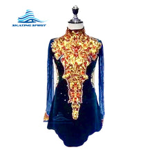Load image into Gallery viewer, Figure Skating Dress #SD292