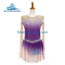 Load image into Gallery viewer, Figure Skating Dress #SD298
