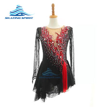 Load image into Gallery viewer, Figure Skating Dress #SD306