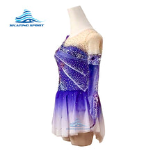 Load image into Gallery viewer, Figure Skating Dress #SD308