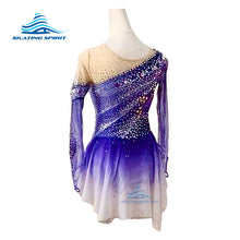 Load image into Gallery viewer, Figure Skating Dress #SD308