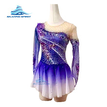 Load image into Gallery viewer, Figure Skating Dress #SD308