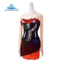 Load image into Gallery viewer, Figure Skating Dress #SD309