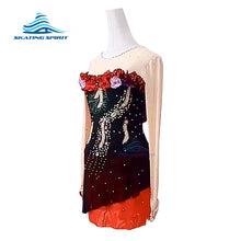 Load image into Gallery viewer, Figure Skating Dress #SD309