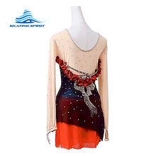 Load image into Gallery viewer, Figure Skating Dress #SD309