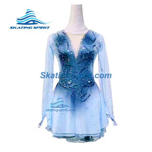 Load image into Gallery viewer, Figure Skating Dress #SD313