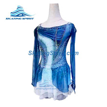 Load image into Gallery viewer, Figure Skating Dress #SD317