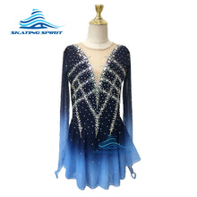 Load image into Gallery viewer, Figure Skating Dress #SD318