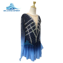 Load image into Gallery viewer, Figure Skating Dress #SD318