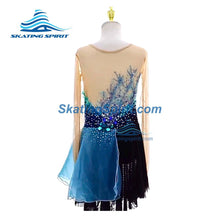 Load image into Gallery viewer, Figure Skating Dress #SD319