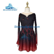 Load image into Gallery viewer, Figure Skating Dress #SD330