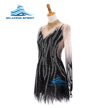 Load image into Gallery viewer, Figure Skating Dress #SD331