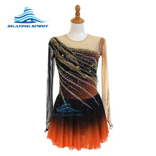 Load image into Gallery viewer, Figure Skating Dress #SD335