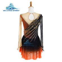 Load image into Gallery viewer, Figure Skating Dress #SD335