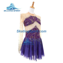 Load image into Gallery viewer, Figure Skating Dress #SD345