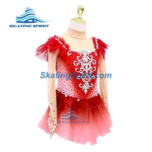 Load image into Gallery viewer, Figure Skating Dress #SD346