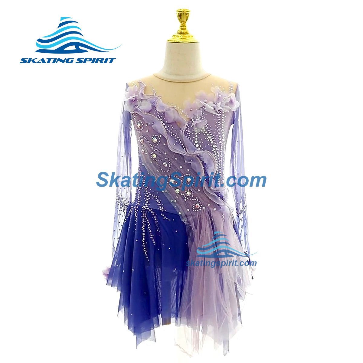 Black Figure Skating Dress Kingfisher Blue Ice Skating Dress - Ripple Lycra With Metallic Detail | All Sizes Available Rigging Skates Black Figure Skating Dress Kingfisher Blue Ice Skating Dress - Ripple Lycra With Metallic Detail | All Sizes Available Rigging Skates