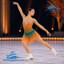 Load image into Gallery viewer, Figure Skating Dress #SD379
