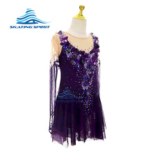 Load image into Gallery viewer, Figure Skating Dress #SD388