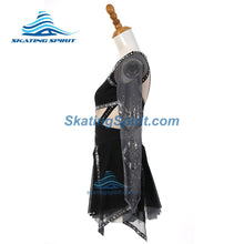 Load image into Gallery viewer, Figure Skating Dress #SD480 (Galactic Empire Theme)