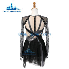 Load image into Gallery viewer, Figure Skating Dress #SD480 (Galactic Empire Theme)