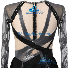 Load image into Gallery viewer, Figure Skating Dress #SD480 (Galactic Empire Theme)