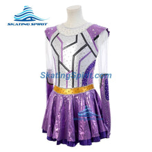 Load image into Gallery viewer, Figure Skating Dress #SD481 (Robot Theme)