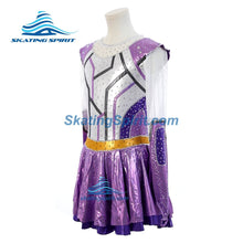 Load image into Gallery viewer, Figure Skating Dress #SD481 (Robot Theme)