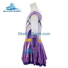 Load image into Gallery viewer, Figure Skating Dress #SD481 (Robot Theme)