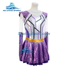 Load image into Gallery viewer, Figure Skating Dress #SD481 (Robot Theme)