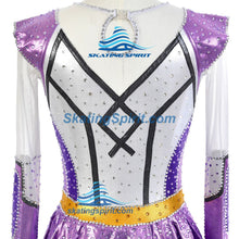 Load image into Gallery viewer, Figure Skating Dress #SD481 (Robot Theme)