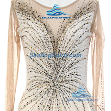 Load image into Gallery viewer, Figure Skating Dress #SD484 (Monarch Butterfly Inspired)