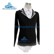 Load image into Gallery viewer, Boys/Men Figure Skating Clothes with Matching Pants #M004